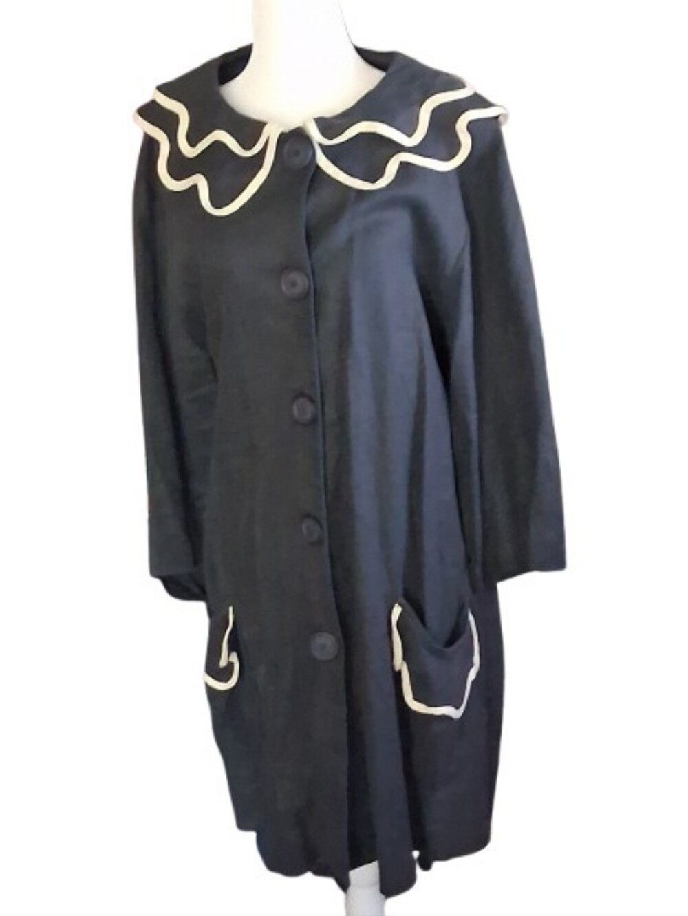 Like New Vtg Designer Patina  From seattle Boutique, Black, Only 1,"Baby & Co, M